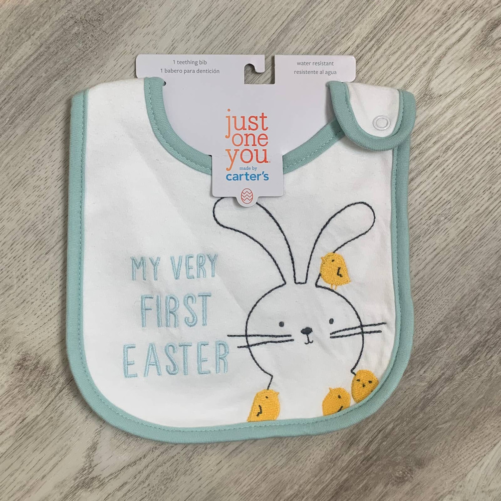 NWT Carters, My First Easter Bib